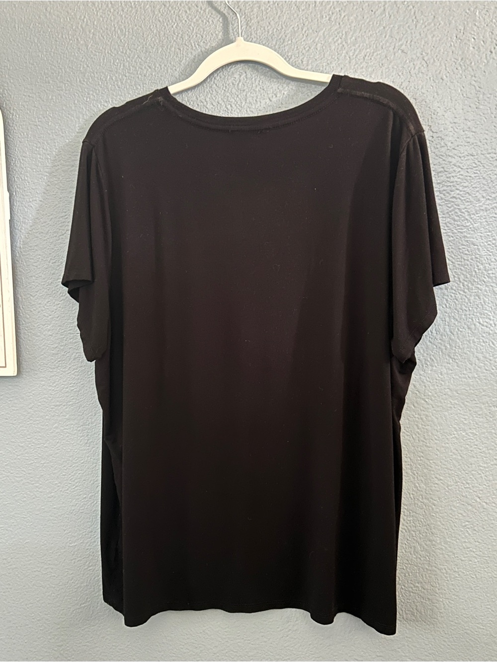 Bebe Black Logo Crewneck Tee Size 3X - Picture 6 of 6